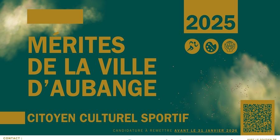 image - Mérites 2025 de la Ville d'Aubange