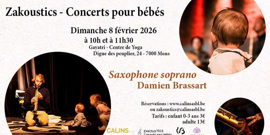 image - Concert pour bébés - Saxophone Soprano