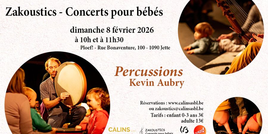 image - Concert pour bébés (0-3 ans) - Percussions