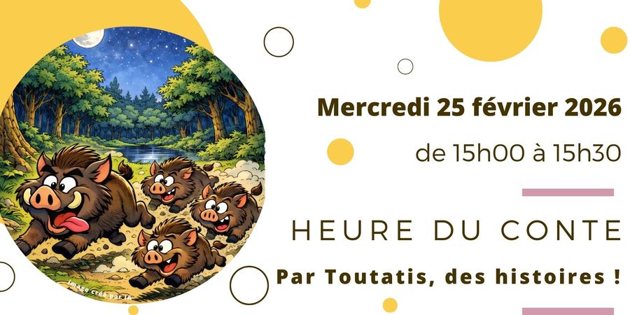 image - Heure du conte à la bibliothèque d'Athus | Par Toutatis, des histoires !