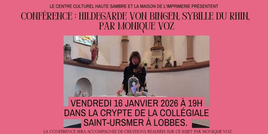 image - Hildegarde von Bingen, sybille du Rhin, par Monique Voz