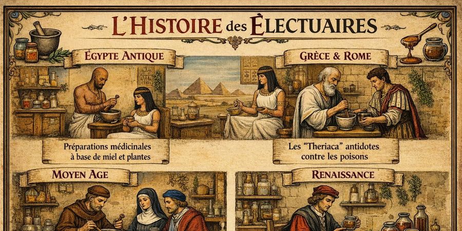 image - L'Histoire des électuaires: de Mithridate à la Renaissance