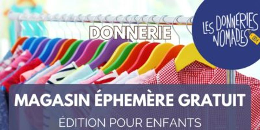 image - Donneries Nomades – Magasin éphémère gratuit à la MécO