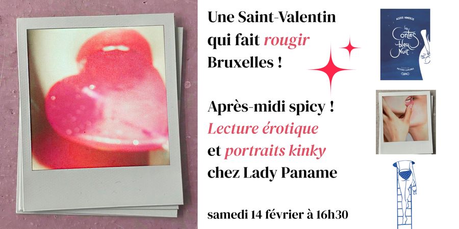 image - Saint Valentin ! lecture érotique et portraits kinky 