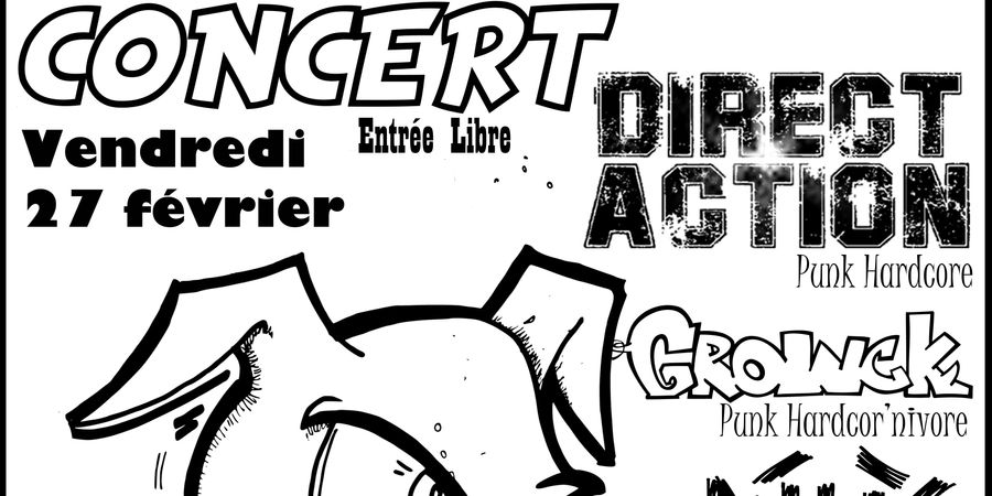 image - CONCERT PUNK HARDCORE @ Mons