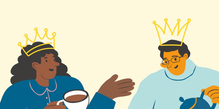 image - Grand goûter - Galette des Reines