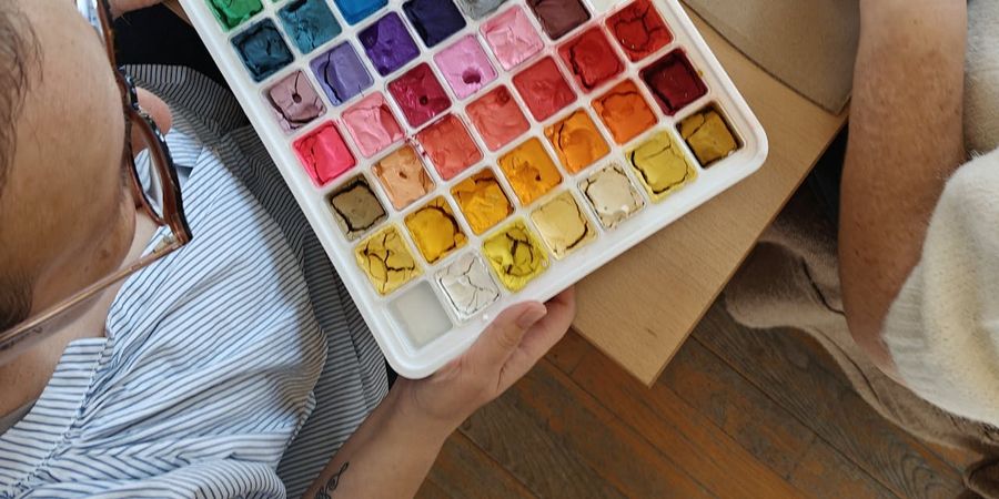 image - Romantic Wine & paint