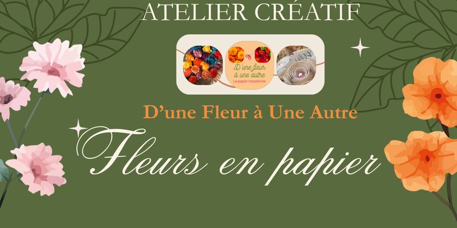 image - Création de fleurs en papier