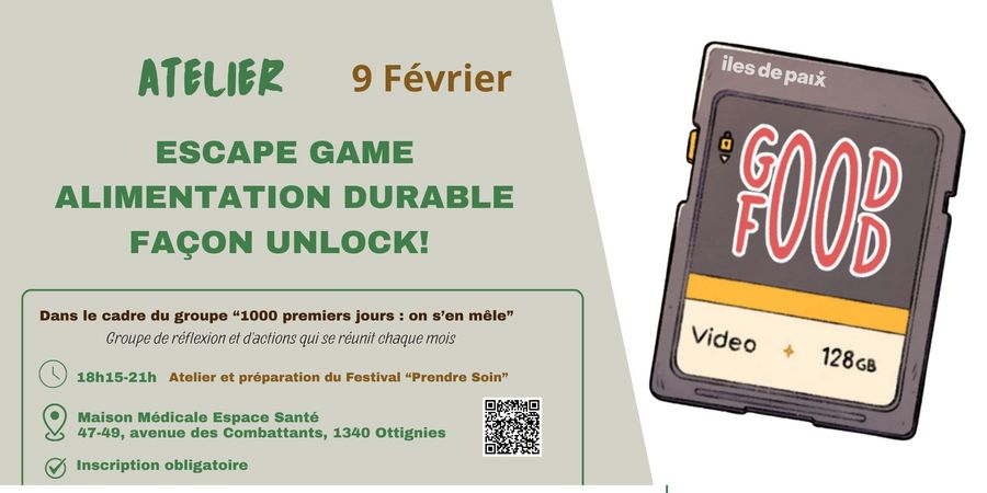 image - Escape Game Alimentation durable