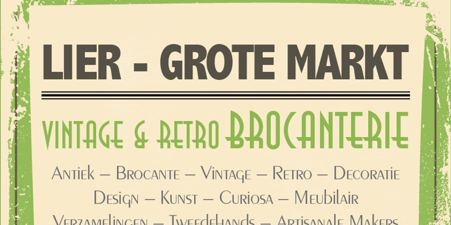 image - BROCANTE VINTAGE & RETRO - LIER