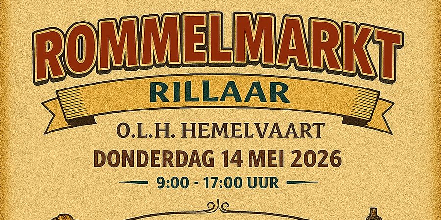 image - Rommelmarkt Rillaar