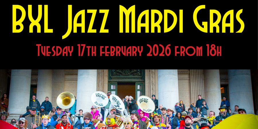 image - BXL Jazz Mardi Gras 2026