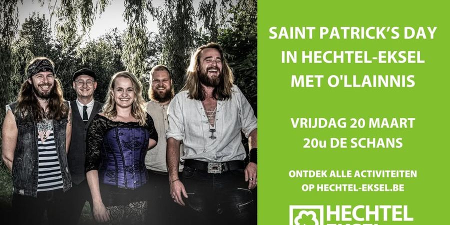image - Saint Patrick's Day in Hechtel-Eksel met O'llainnis