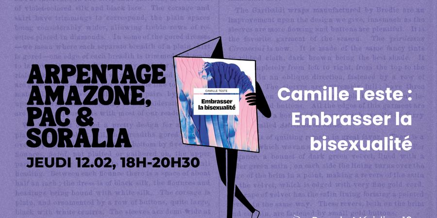 image - Arpentage : « Embrasser la bisexualité » – Camille Teste