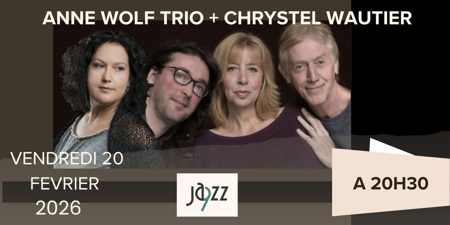 image - Concert : Anne Wolf trio + Chrystel Wautier 