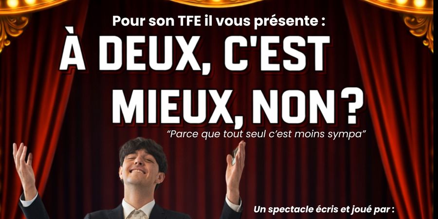 image - A deux c'est mieux, non ?