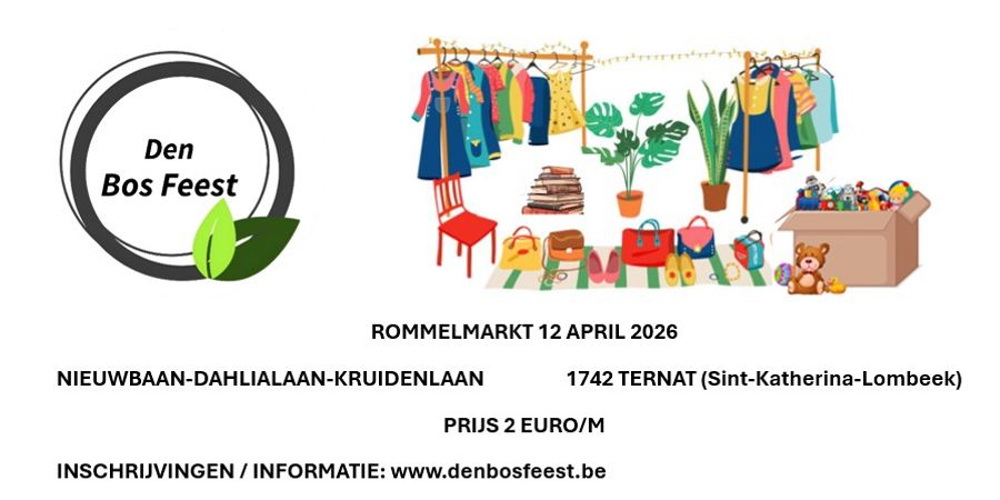 image - Rommelmarkt - Den Bos Feest