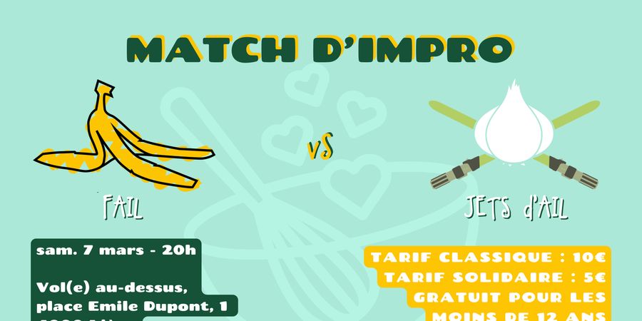 image - MATCH D'IMPRO - FAIL vs Jets d'Ail