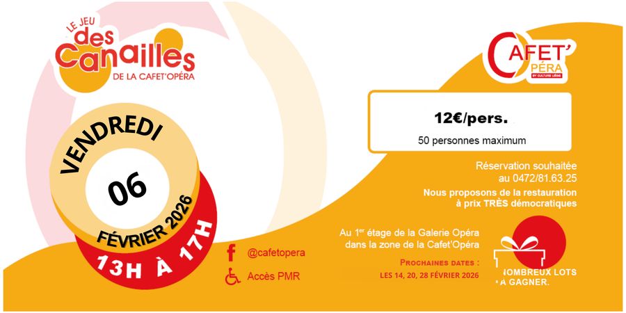 image - Le jeu des canailles de la Cafet' Opera