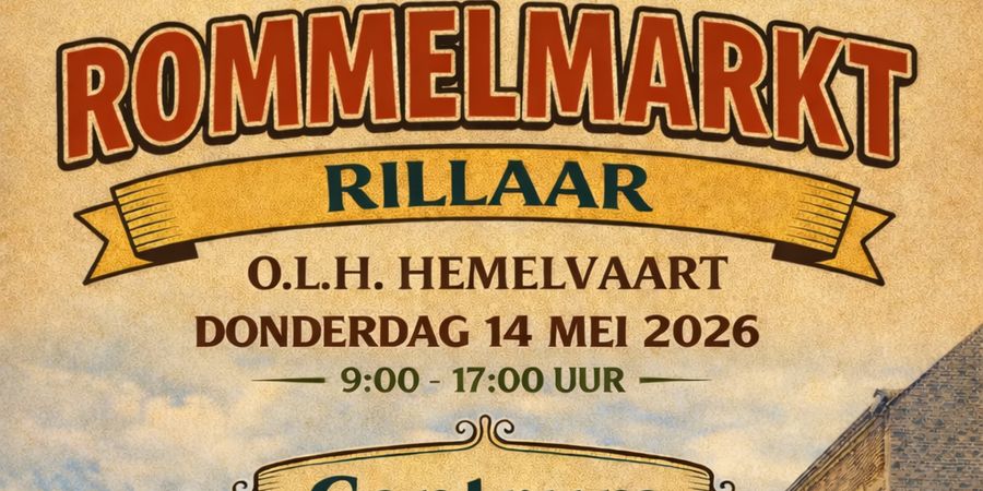 image - Rommelmarkt Rillaar