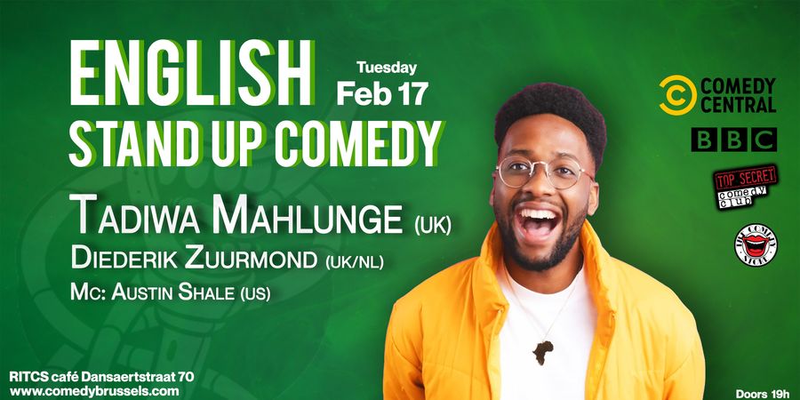 image - English Comedy at RITCS cafe: Tadiwa Mahlunge