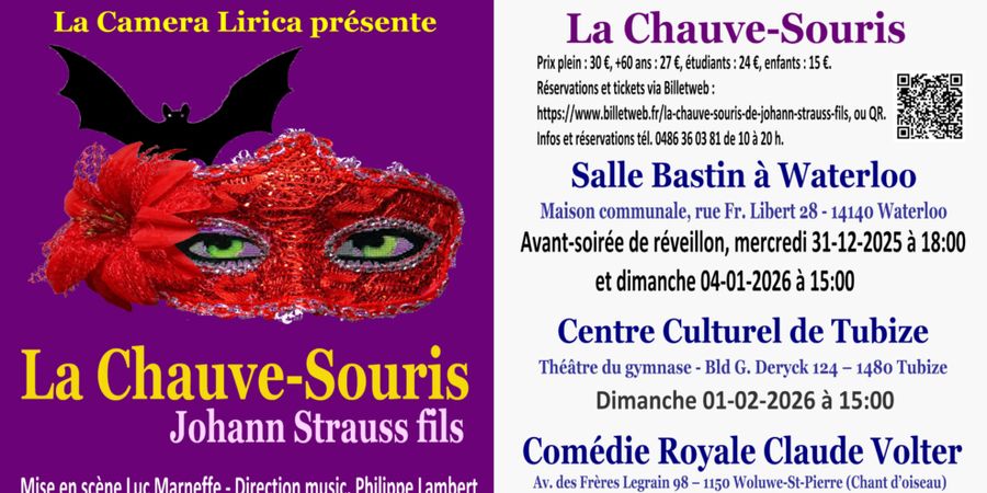 image - La Chauve-souris de Johann Strauss II Opérette