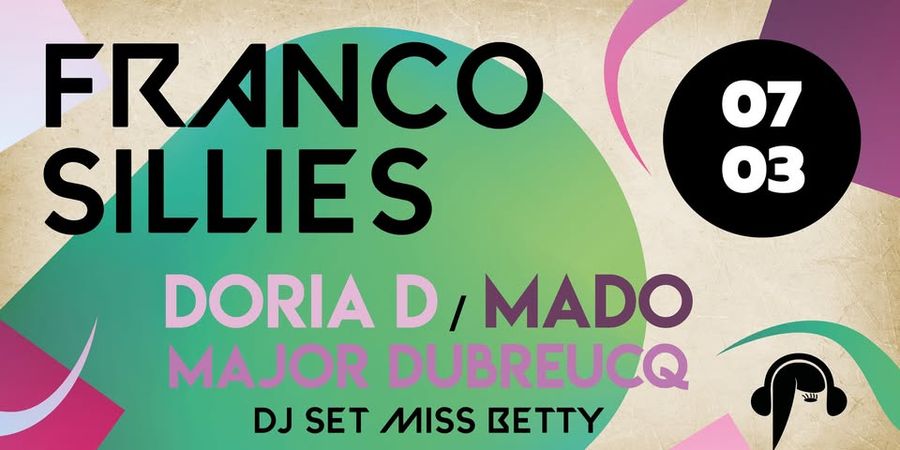 image - FRANCOSILLIES 2026 : Doria D + Mado + Major Dubreucq + Miss Betty DJ set
