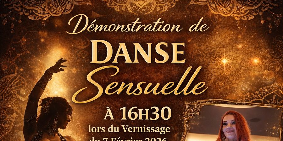 image - Démonstration Live de danse sensuelle lors du vernissage – Eros Corpus – 4e édition