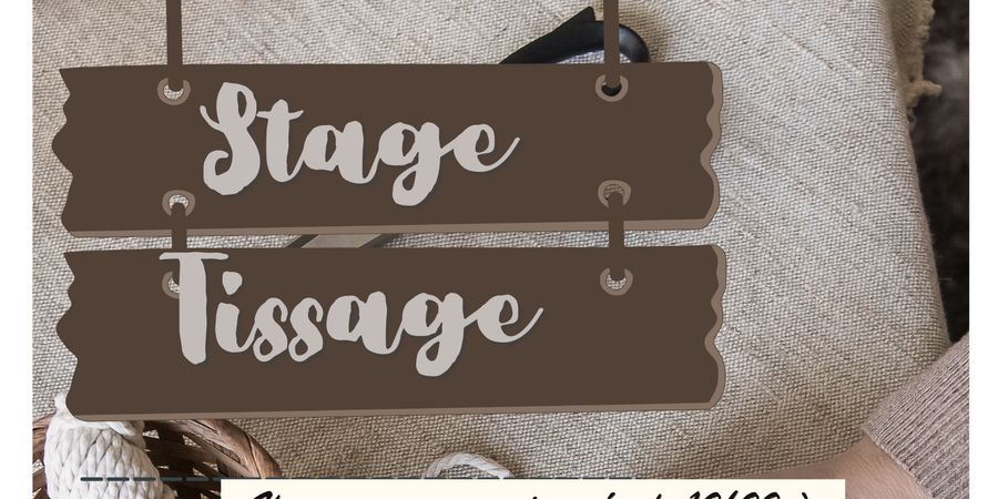 image - Stage tissage