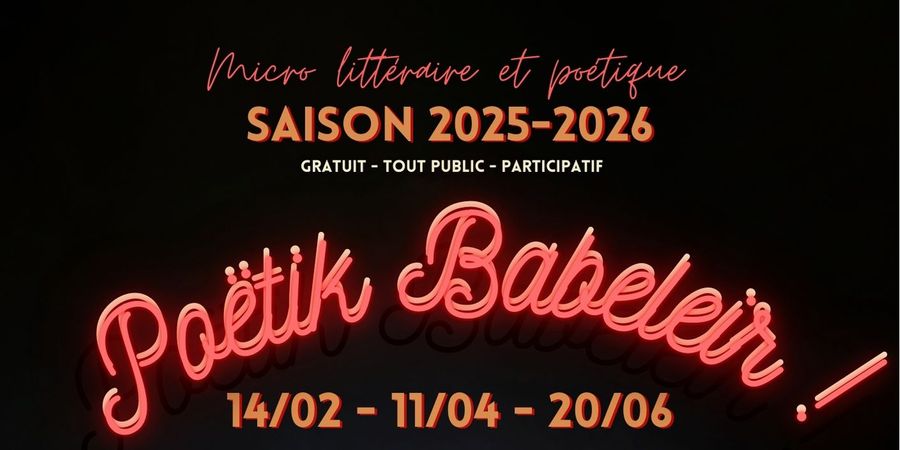 image - Poëtik Babeleir !