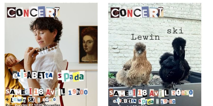 image - Concerts Elisabetta Spada et LewinSki