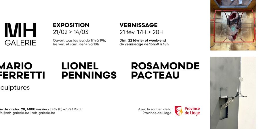 image - Rentrée artistique 2026 à la Galerie MH