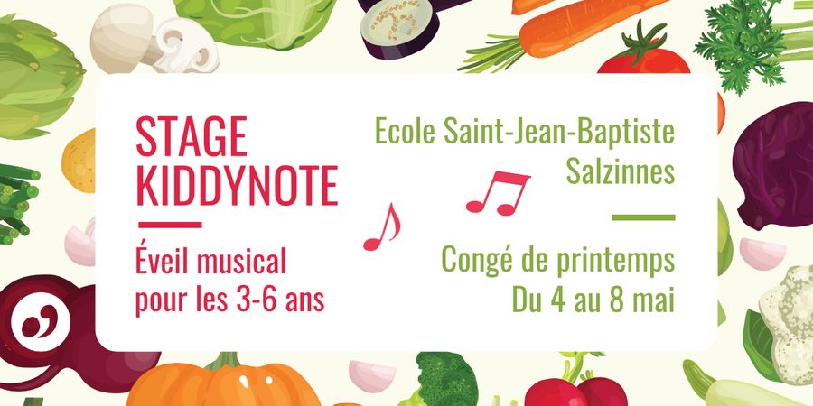 image - Stage d'éveil musical 3-6 ans