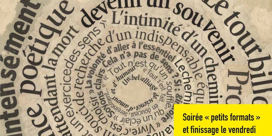 image - Soirée « petits formats »