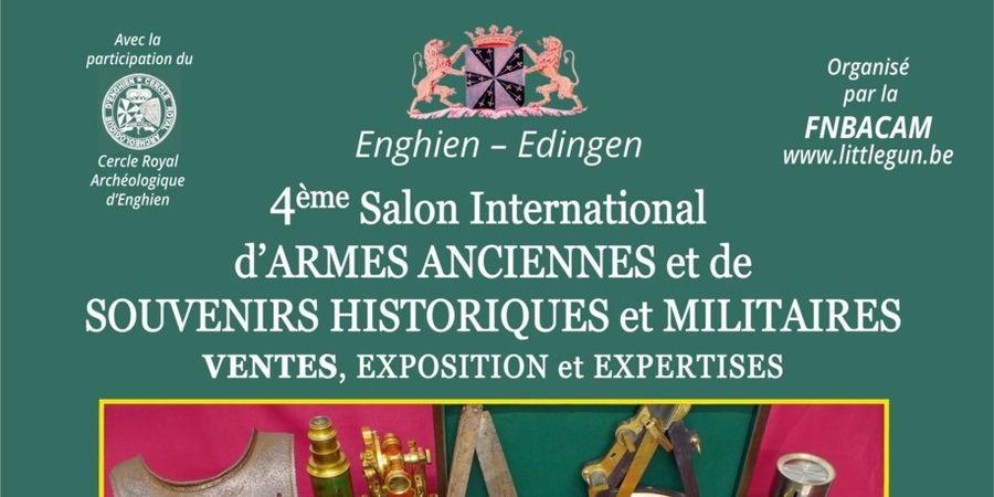 image - INTERNATIONAAL SALON VOOR OUDE WAPENS EN HISTORISCHE EN MILITAIRE MEMORABILIA