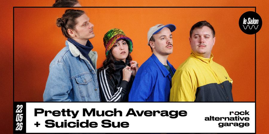 image - Pretty Much Average + Suicide Sue