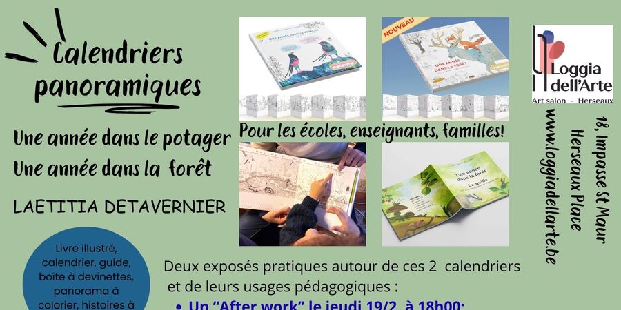 image - After-work et rencontre à la Loggia autour de calendriers panoramiques !