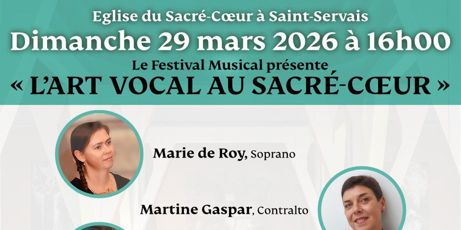 image - L'Art Vocal à l'église du Sacré-Coeur de Saint-Servais