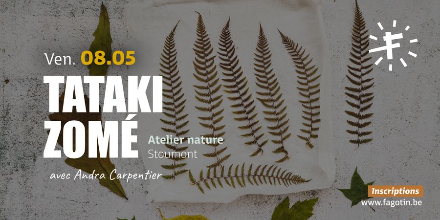 image - Tataki zomé : impressions végétales