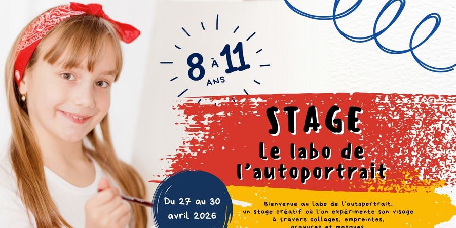 image - Stage 8-11 ans – le labo de l’autoportrait