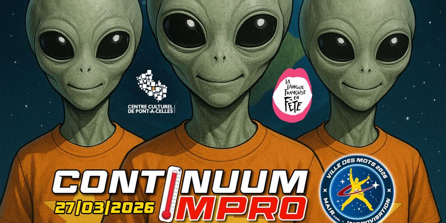 image - Spectacle d'impro - Continuum impro (Ville des Mots)