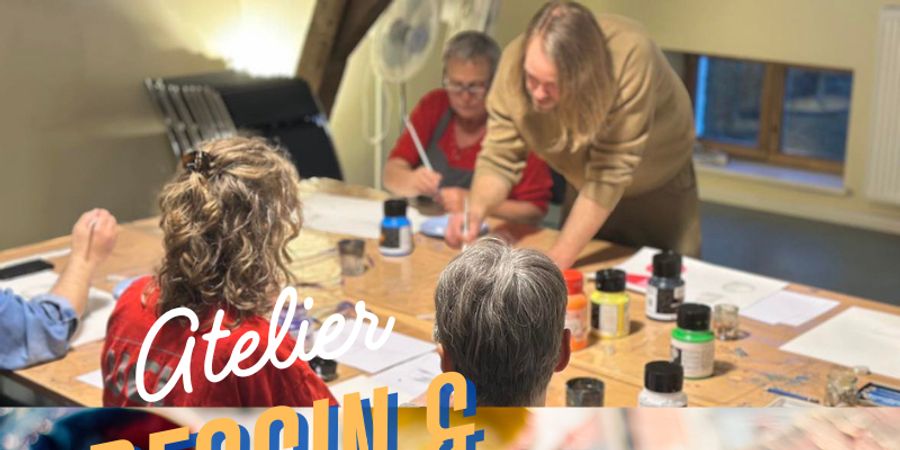 image - Atelier dessin/peinture adultes jeudi (second semestre)