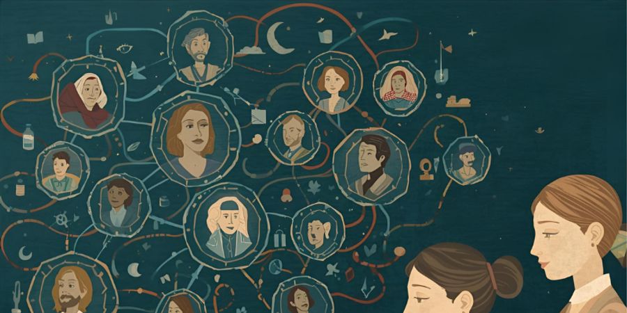 image - Les nuits d'encre | Dessine ton arbre généalogique