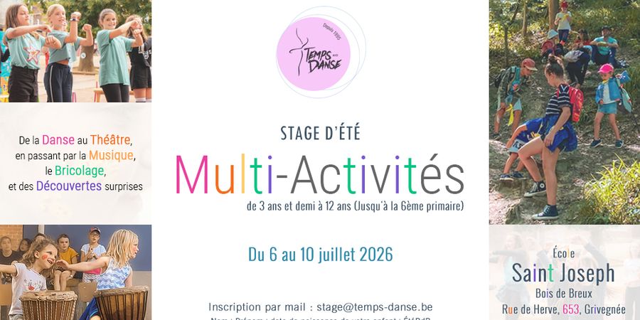 image - Stage été – Multi-Activités