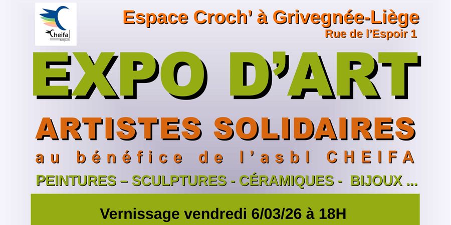 image - Expo d'Art - Artistes solidaires