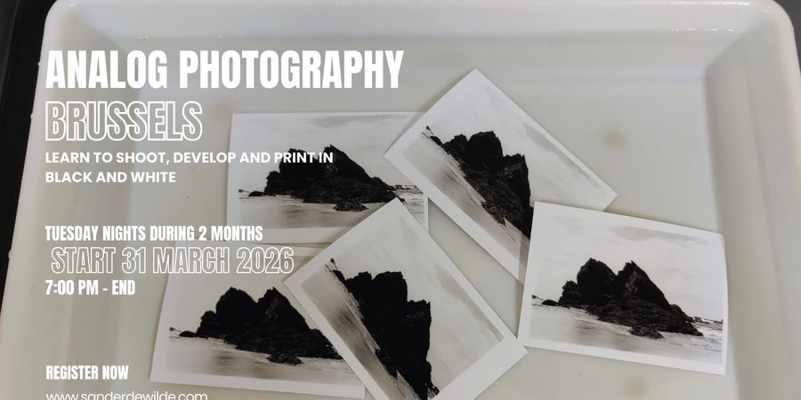 image - Analoge fotografie: van shoot tot print