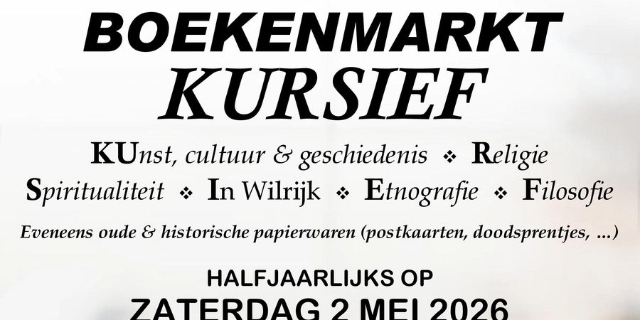 image - Boekenmarkt Kursief