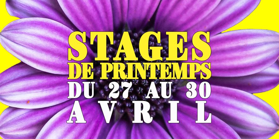 image - Stages de Printemps