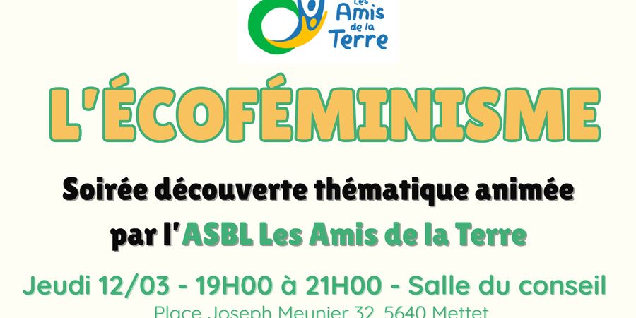 image - Soirée thématique découverte : l'Ecoféminisme