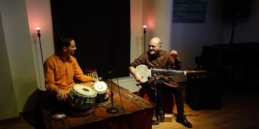 image - Asad Qizilbash & Luigi Vargiu: Sarod & Tabla Raga Concert